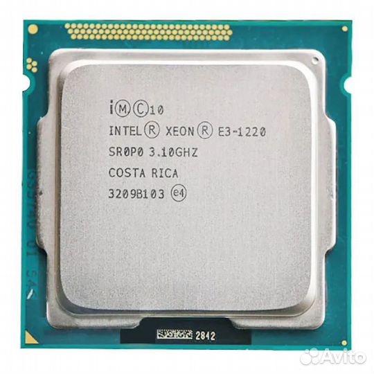 Процессор intel xeon e3-1220