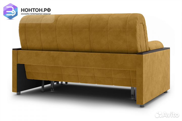 Диван аккордеон Милена горчичный