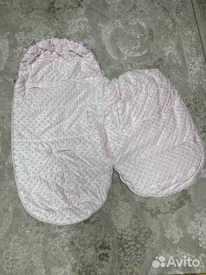 Конверт зимний для девочки