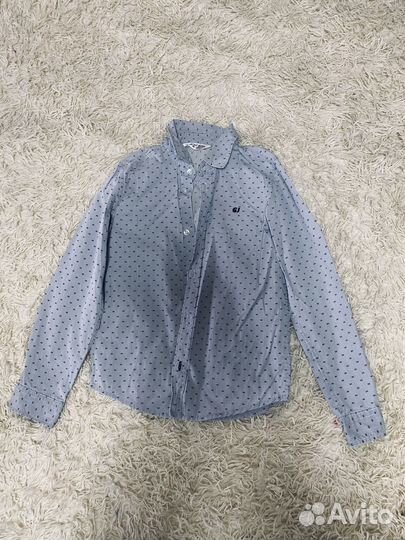 Рубашки на мальчика 122 128