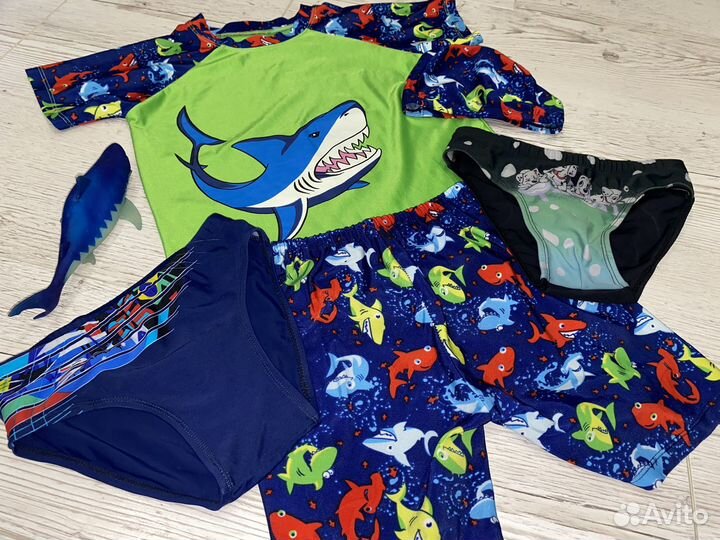 Купальный костюм, плавки, солнцезащитная майка