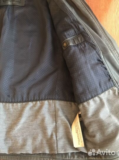 Кожаная куртка мужская pilot