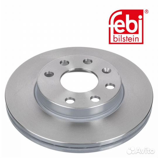 Febi 02806 Диск тормозной перед прав/лев