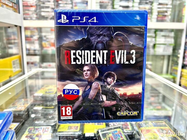 Новый Resident Evil 3 Remake Ps4 PS5