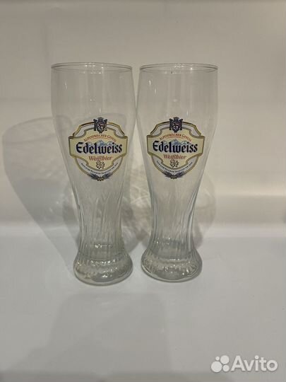 Бокалы Kilkenny и Edelweiss