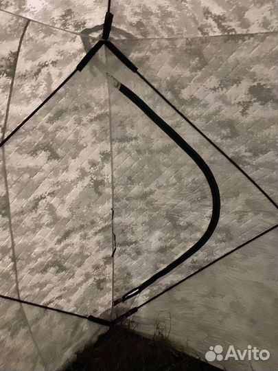 Зимняя утепленная палатка куб 200 на 200