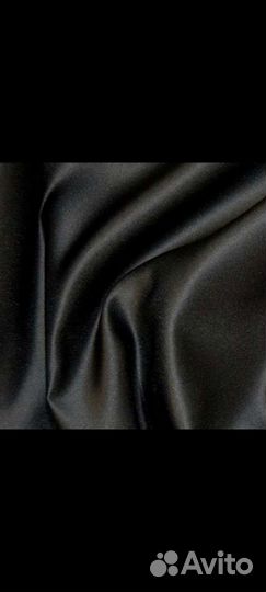 Атлас матовый, плотный