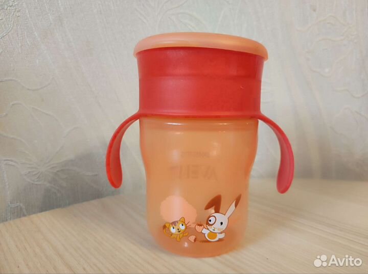 Поильник непроливайка avent