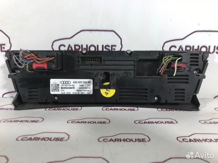 Блок управления климат-контролем Audi A6