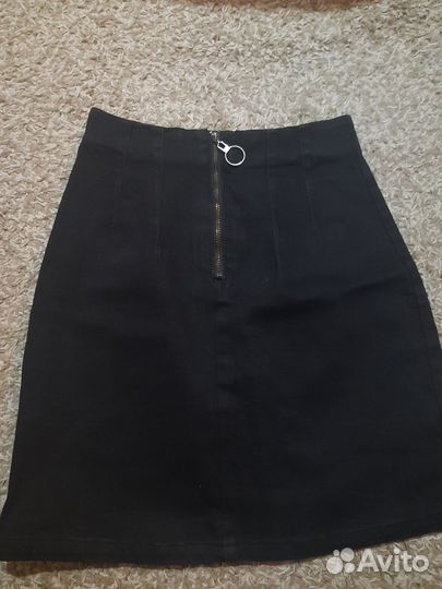 Джинсовая юбка