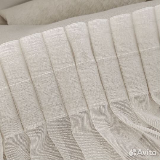 Тюль шторы комплект 2 шт