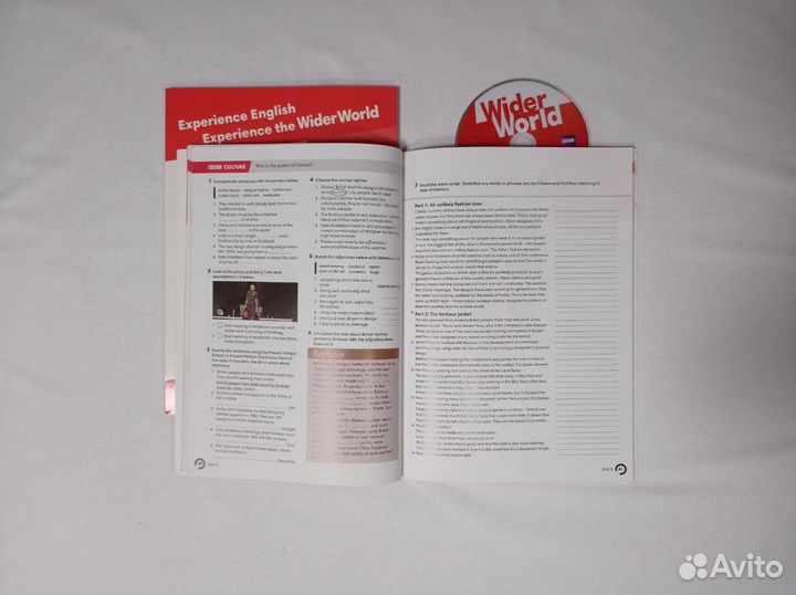 Wider world 4/ комплект (SB,WB,CD) новый