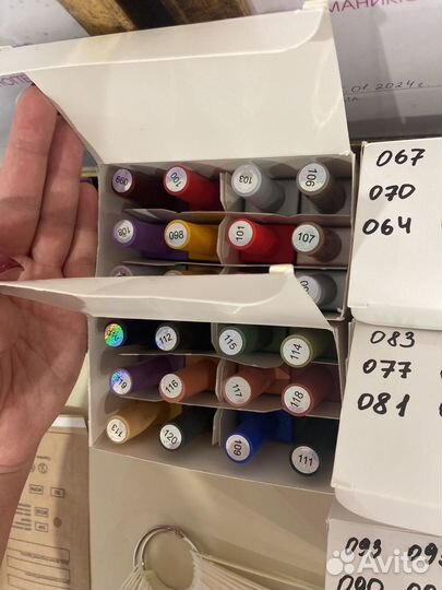 Набор гель лаков новые