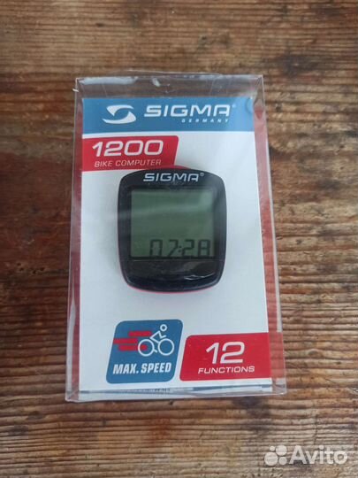 Велокомпьютер sigma 1200 проводной