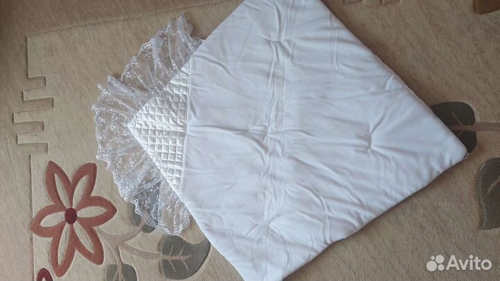 Конверт одеяло на выписку зимний