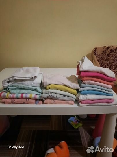 Детские вещи пакетом на девочку 92 98 zara hm