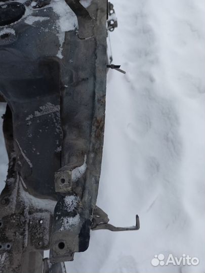 Hyundai Elantra HD 10г. Лонжерон передний левый