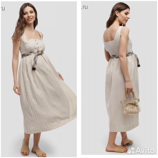 Летнее платье для беременных 48