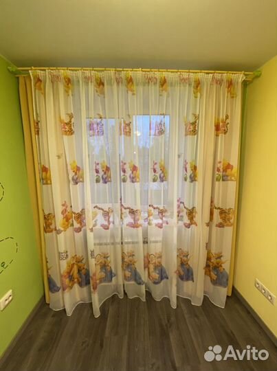 Детский карниз тюль шторы