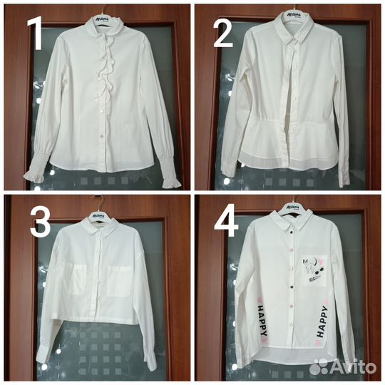 Школьная блузка для девочки 146-152