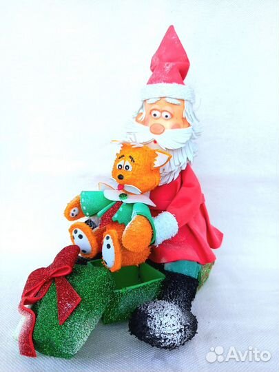 Дед мороз ручная работа