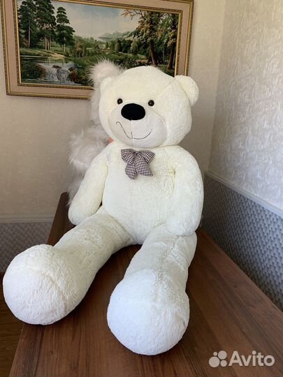 Большая мягкая игрушка медведь