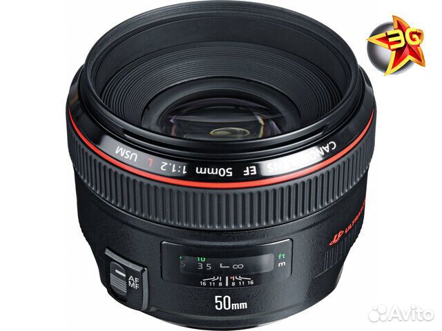 Объектив Canon EF 50mm f/1.2L USM