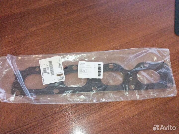 Прокладка выпускного коллектора на opel astra h