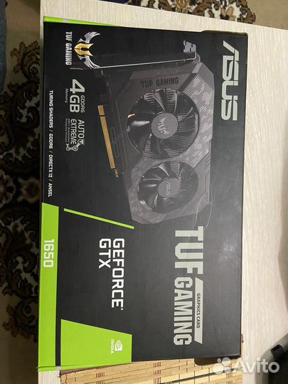 Видеокарта gtx 1650 4gb