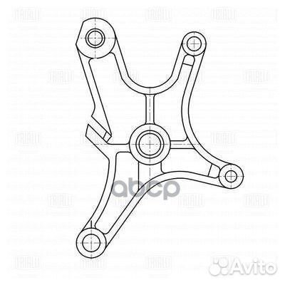 Ролик грм для а/м Dodge Neon (99) 2.0i (натя