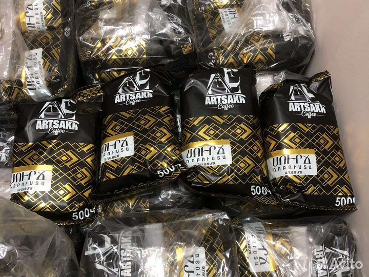 Кофе в зернах и молотый