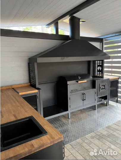 Мангальная модульная зона