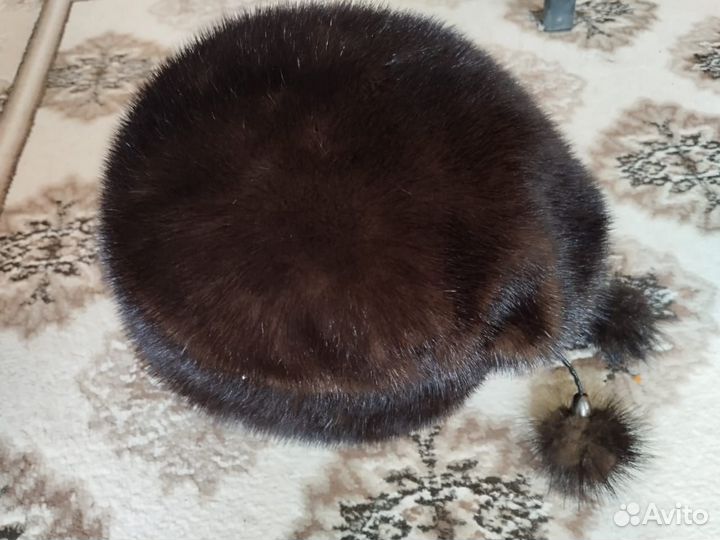 Шапка норковая женская