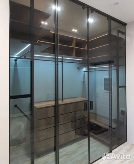 Перегородки разного назначения из стекла