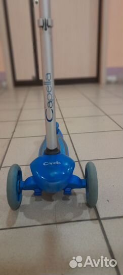 Самокат детский трехколесный бу