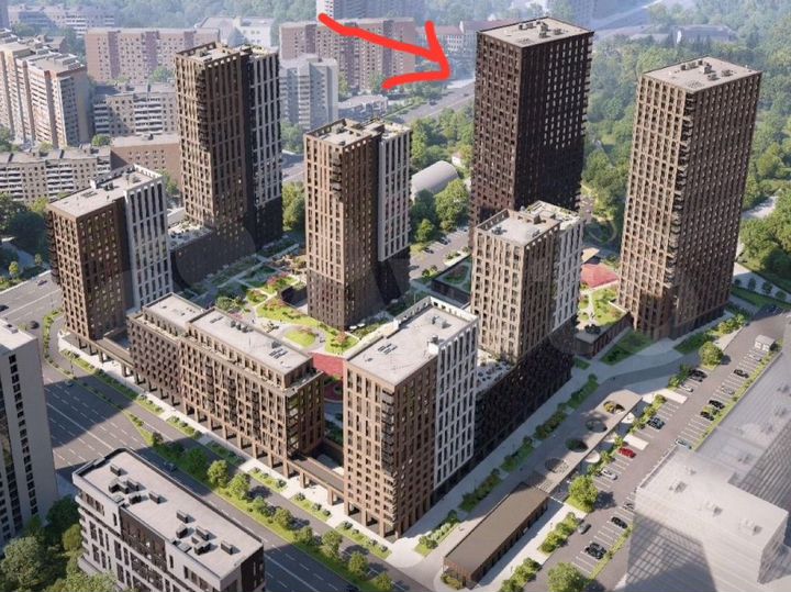 Квартира-студия, 28,4 м², 6/24 эт.