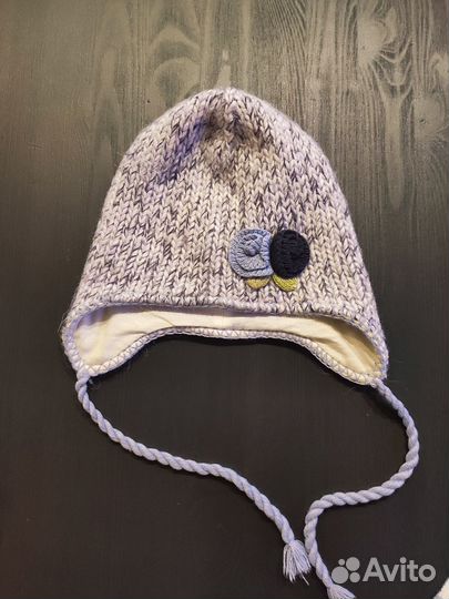 Комплект шапка и шарф для девочки