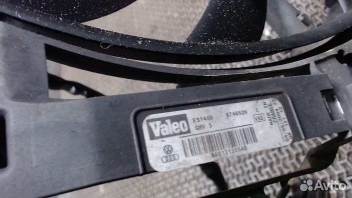 Вентилятор радиатора Audi A4 (B6), 2004