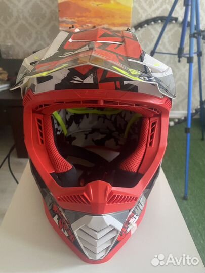 Мото Шлем для эндуро LS2 с маской 100%