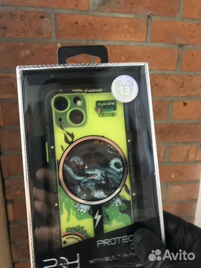 Чехол PQY для iPhone 13 с MagSafe