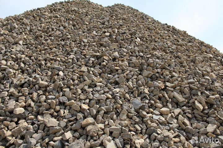 Щебень известняковый