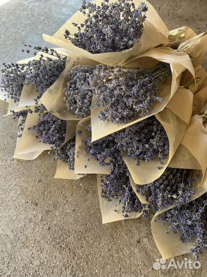 Лавандовые букеты (сухоцветы, лаванда)