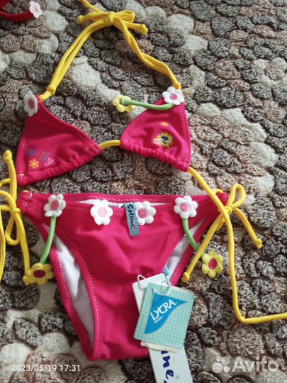 Купальник для девочки новый