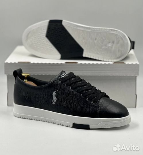 Кеды мужские Polo Ralph Lauren black черные