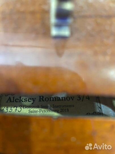 Продается мастеровая скрипка Goronok 3/4