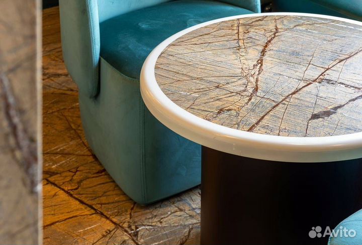 Каменные столешницы (мрамор, гранит, кварцит)