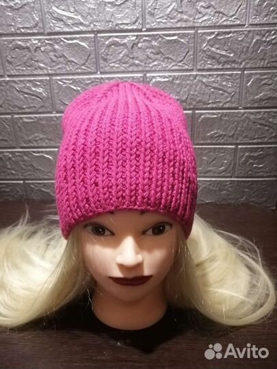 Шапка вязанная женская