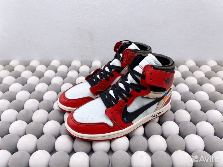 Кроссовки Off-White x Jordan 1 High Chicago