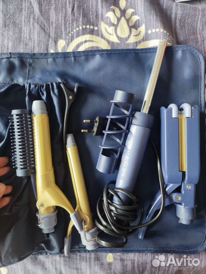 Плойка тройная для волос
