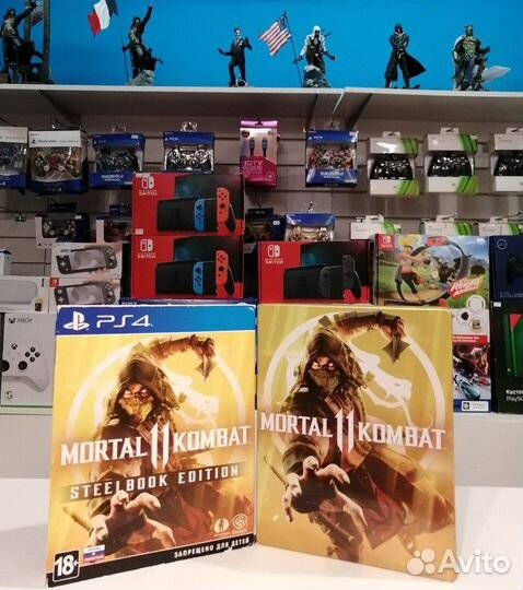 Mortal Kombat 11 Steelbook издание - игры PS4